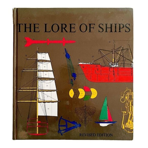 The Lore Of Ships 1986 HC Maritime Nautical Book XL History Illustrated WHBS - Picture 2 of 10